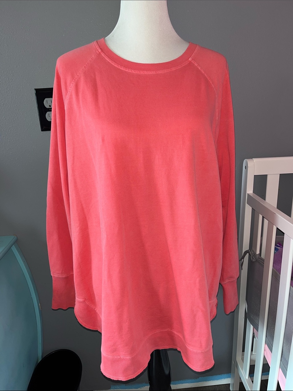 Maurice’s crew neck long sleeve top size 0x